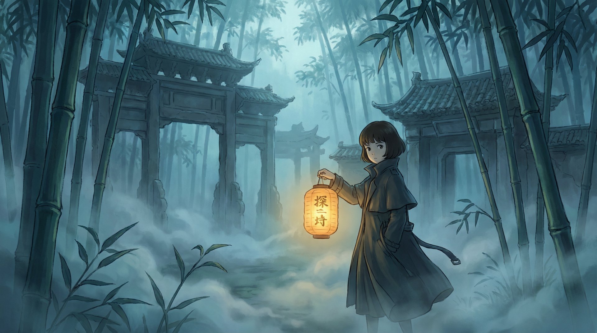 麻豆动漫精选动漫-竹林迷踪灯影探秘